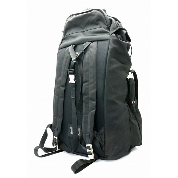 Prada Backpack Rucksack Daypack Black Nylon - Picture 1 of 9